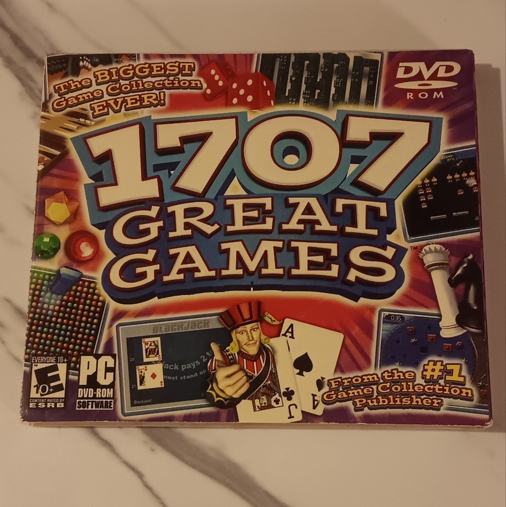 1707 Great Games PC DVD-ROM